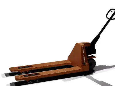 Pallet Jack Truck 3D model