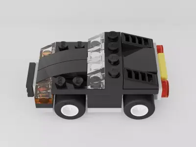 LEGO CREATOR Little Car 30183 3D model