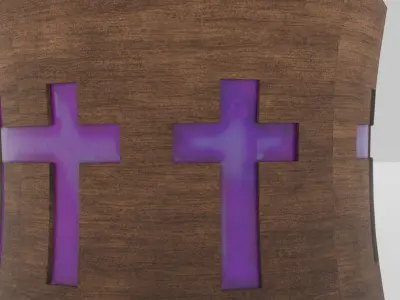 Antique Byzantine Sword  Low-poly 3D model