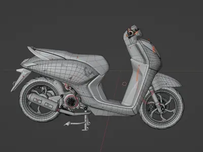 HONDA GENIO 2020  3D model