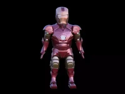 iron boy 3D model