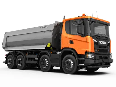 Truck XT 8X4 3D model
