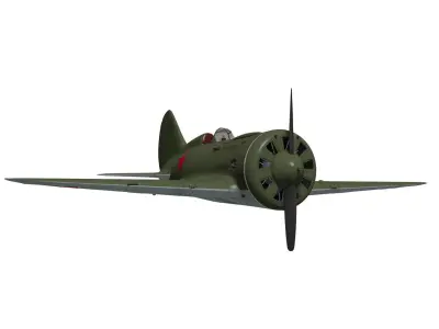 Polikarpov I-16 Rata Type10 3D model