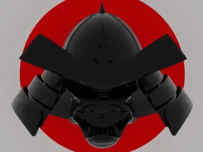 SAMURAI helmet 3D model