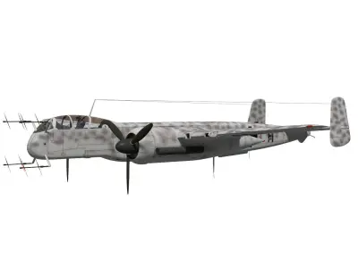 Heinkel He 219 Uhu 3D model purchase