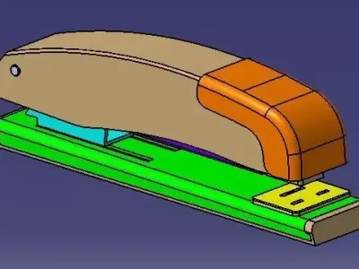 Stapler 3D model get