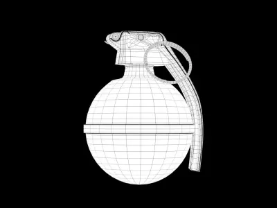 grenede grenade 3D model