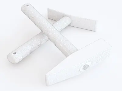 200 gr hammer assembly 3D model