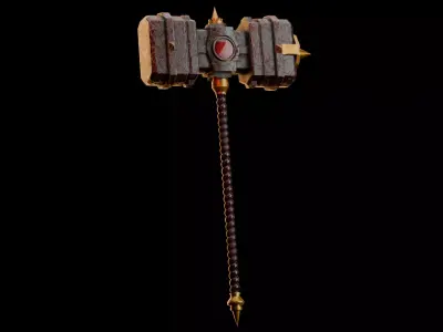 Warhammer Low-poly 3D model purchase