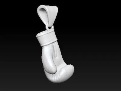 Boxing Glove pendant 3D print model buy