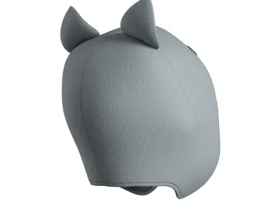 Kids Mouse Beanie 3D model