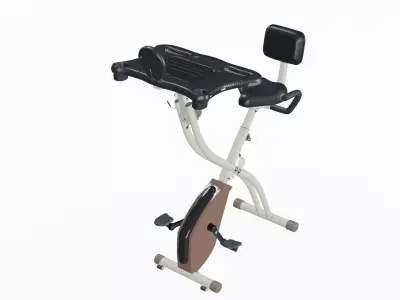 Machine - FitDesk exercise bike Low-poly 3D model
