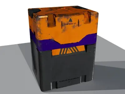 BOX practise 3D model
