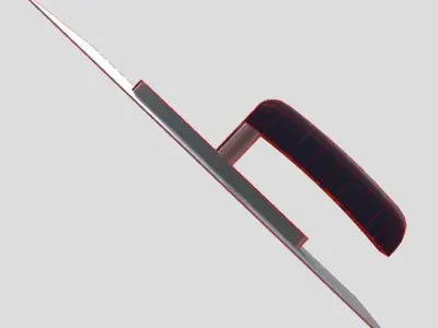 Smoothing Trowel Low-poly 3D model
