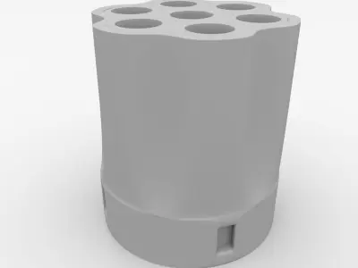 Gun Cylinder 3D model