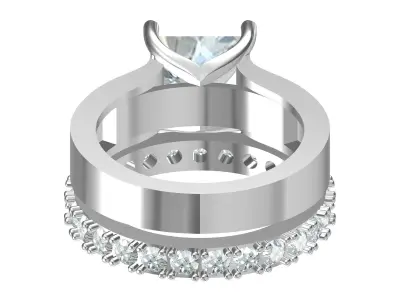 Wedding Ring  3D print model 323