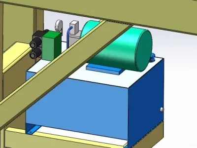Suspension automatic sizing 3D model