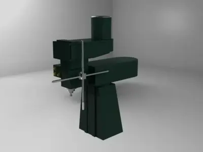 mill machine Free 3D model