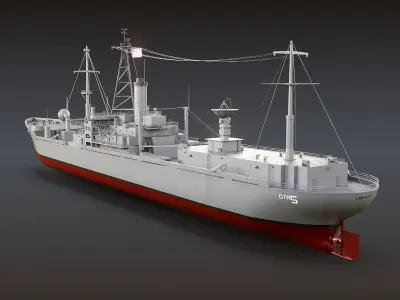 AGTR-5 USS Liberty  purchase 3D model