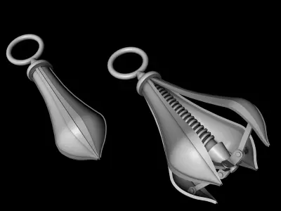 Pear of Anguish Torture Device 3D model