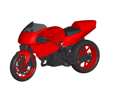 Ducati 848 3D model