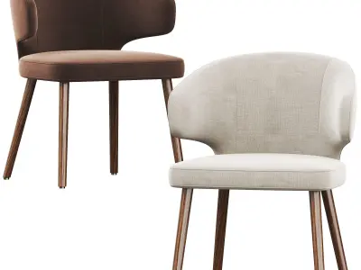 Modern dining chair 3D model order