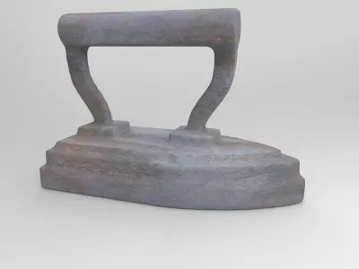 Vintage Iron 3D model purchase