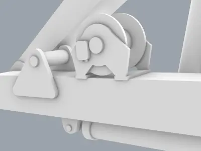 PM Palfinger Loading Crane 3D print model
