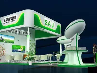 Exhibition - Area - 9X6-3DMAX2009-064 3D model