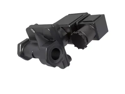 Fuel Solenoid - Petrol Motorcycle Fuel Petcocks  3D print model