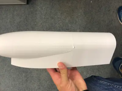 Center Tank for Bae Hawk Scale 3D print model