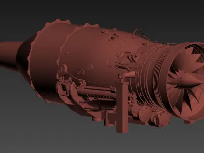 ZET ENGINE 3D model