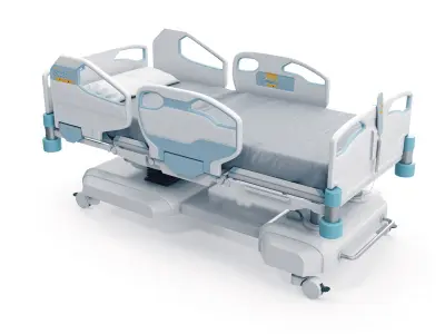 Medical Ward Bed 3D model