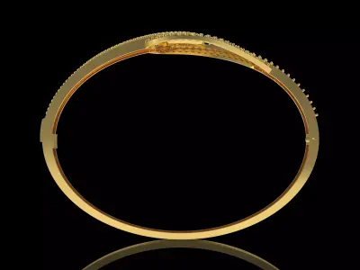 Art Deco Bracelet 23 3D print model