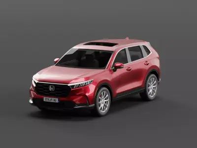 Honda Cr V Free low-poly 3D model