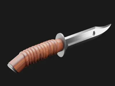 Knife K4 3D model