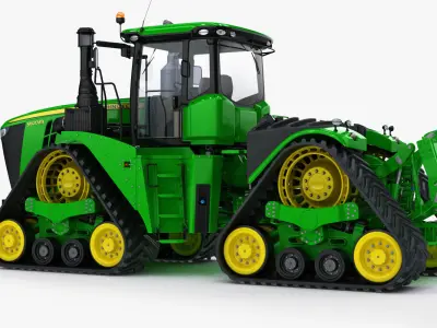 John Deere 9620 RX Tracked Power Tractor 3D model