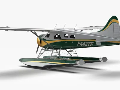 De Havilland Canada DHC-2 Beaver 3D model