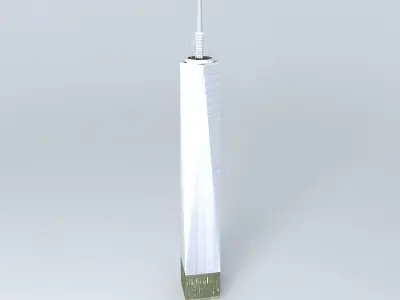 Freedom tower 3D model purchase