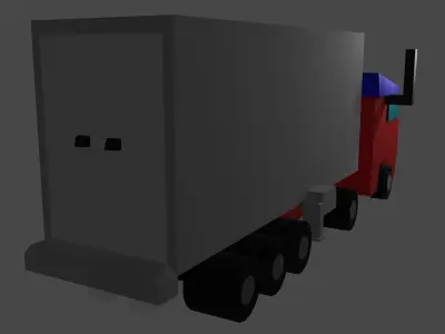 Truck model 3D model