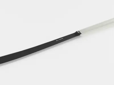 Antique Butter Knife 3D model