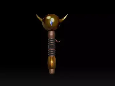 magic staff 3D model