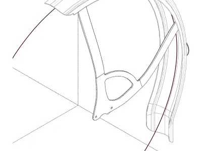 Mudguard for front wheels 20- Aparatoare pentru roti de 20 Free 3D model