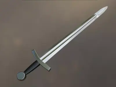 Sword Low Poly Low-poly 3D model