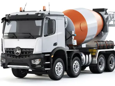 Mercedes-Benz Arocs 3540 Concrete Mixer 2022 3D model