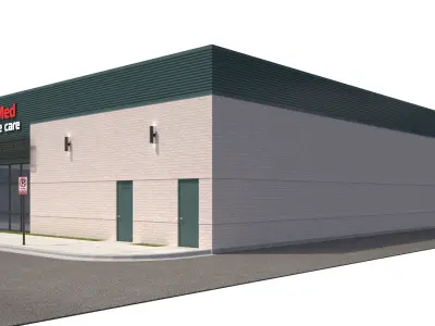 Retail-136 Retail Store C 3D model