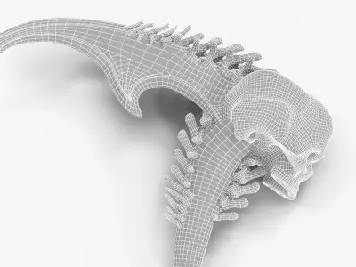 Fantasy Sickle PBR Low-poly 3D model