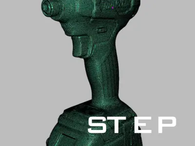 MAKITA DTD157 IMPACT DRIVER 3D model