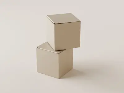 Packaging Box Low-poly 3D model