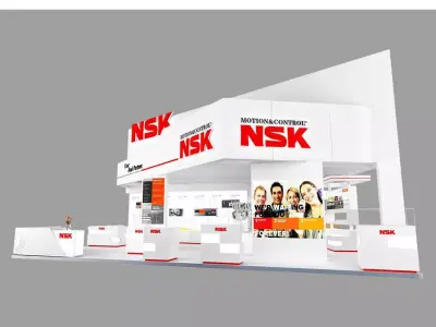 Exhibition - size - 12X10-3DMAX2012-001 3D model